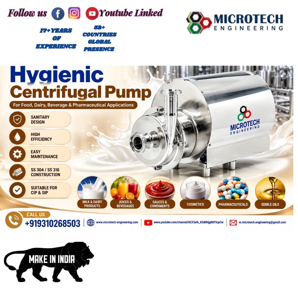 Hygienic Centrifugal Pump 
