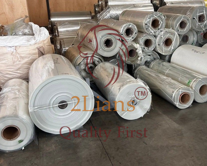 Pet Film Rolls Very Thin Coating Of Silica - Usage: Use For Recycling