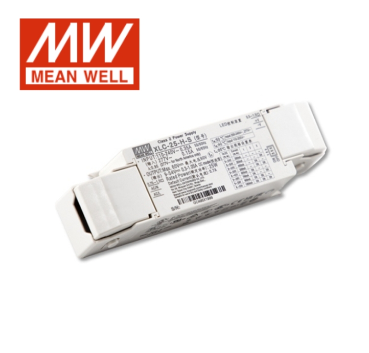 Xlc-25 Series 25W Multiple-Stage Constant Power/Constant Voltage Led Driver - Application: Recessed Light