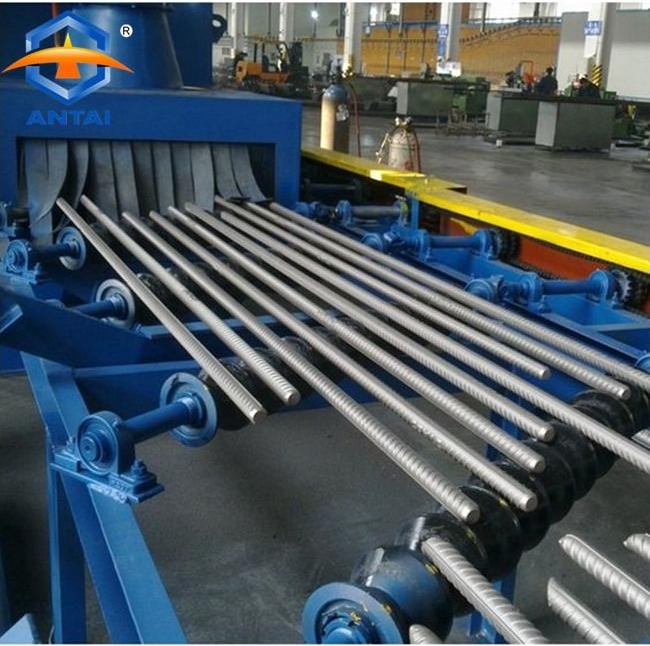 TMT Bar Shot Blasting Machine