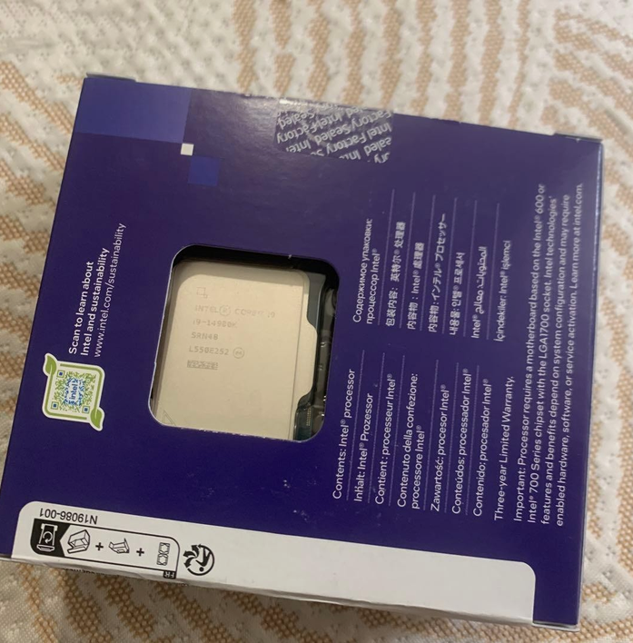 Intel Core I9-14900k Unlocked Desktop Processor - Capacity: 2 Kg