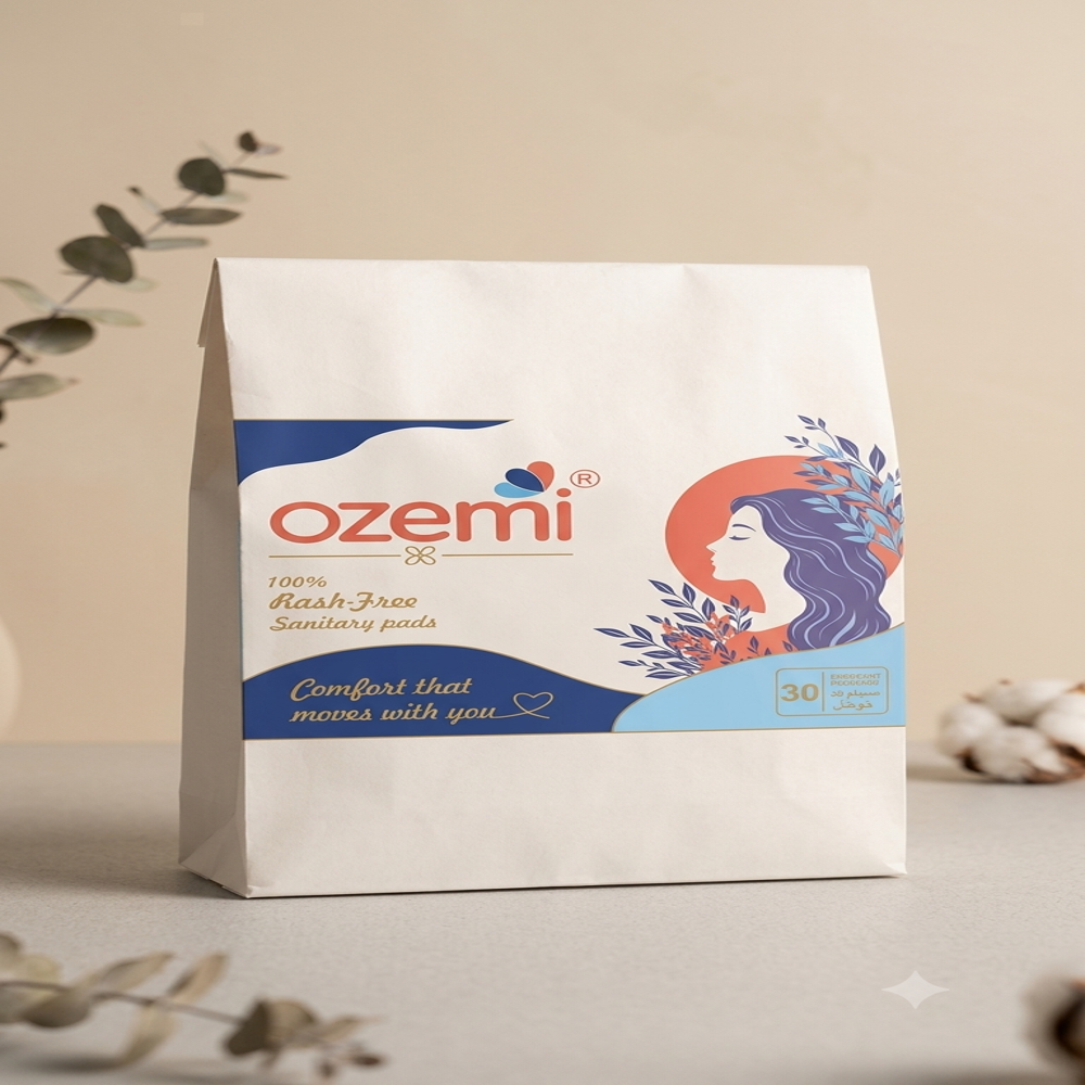 Sanitary packaging pouch 