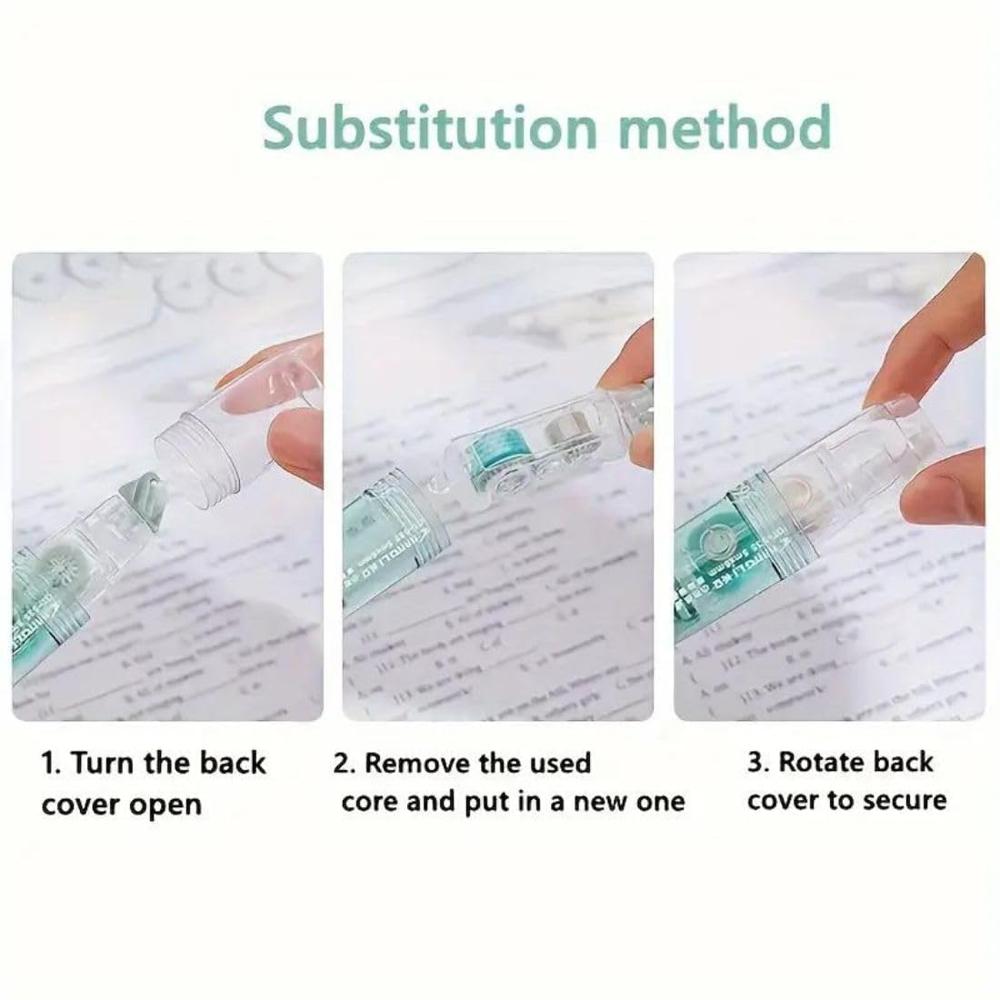 360 Degree Rotating Correction Tape - Color: Multi