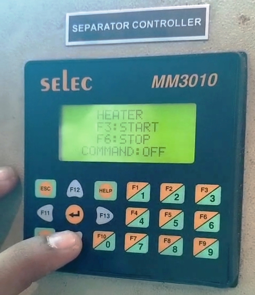 Selec Mm3010 Separator Controller A   Marine Purifier Hmi Plc Unit - Ip Rating: Ip20 / Ip65 Front Panel Standard Protection For Industrial Environments