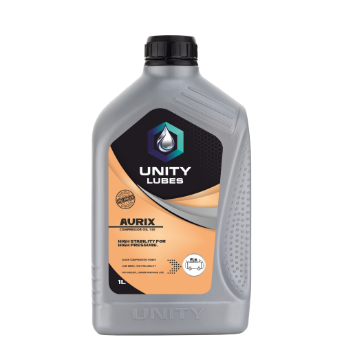 Unity Aurix Compressor Oil 150 1ltr - Ash %: <0.01%