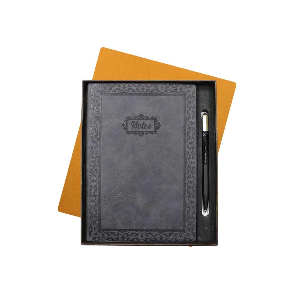 New Year Diary & Pen Gift Set - A5 Notebook with Pen in Gift Box