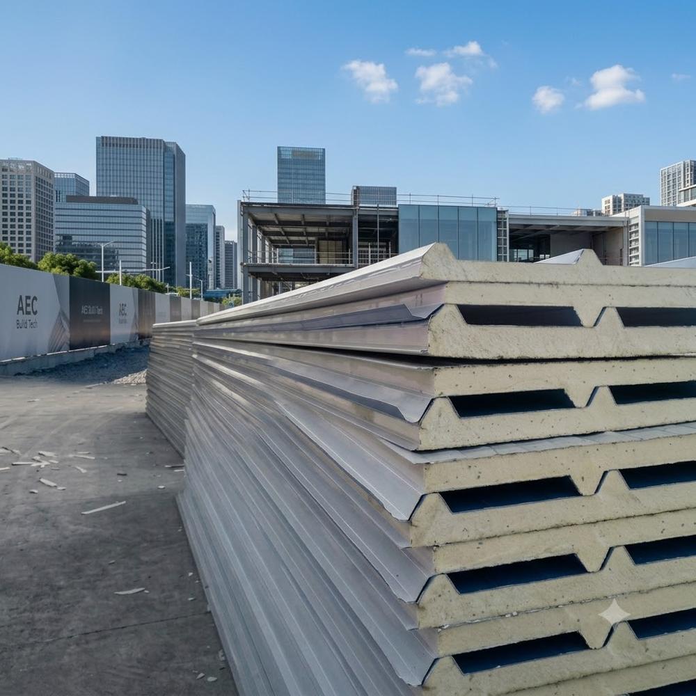 60mm Puf Insulated Roofing Panels