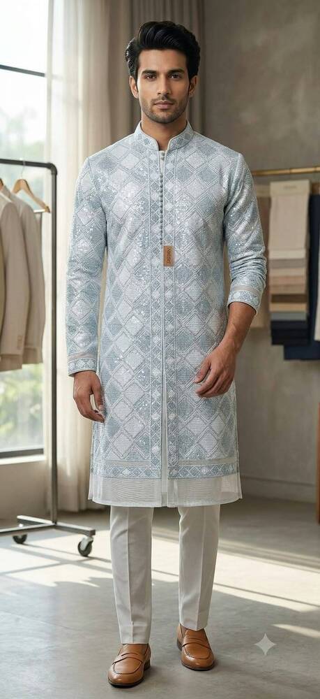 Mens Fancy Fabric