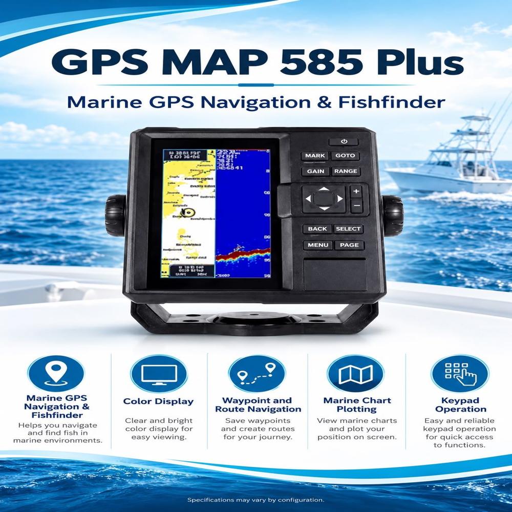 Garmin Gps Map 585 Plus - Application: Sea