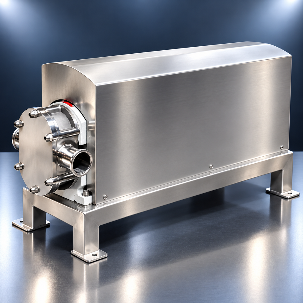 SS316 Lobe Pump for Cheese Pumping