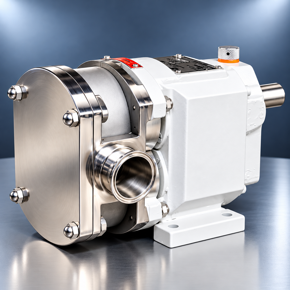 SS316 Lobe Pump for Cheese Pumping