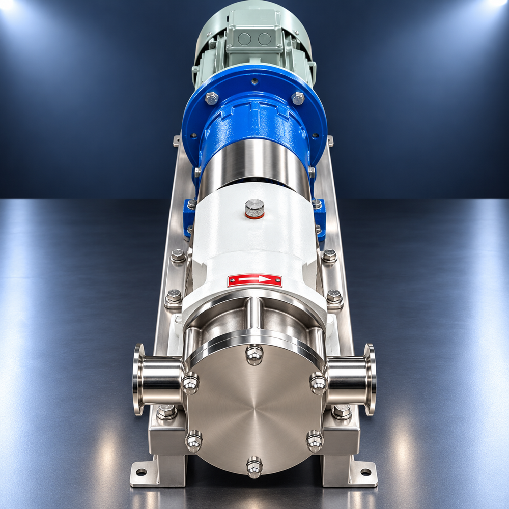 SS316 Lobe Pump for Cheese Pumping
