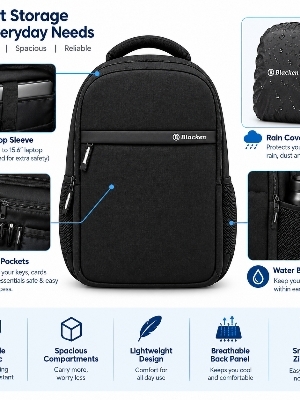 Blacken laptop bag