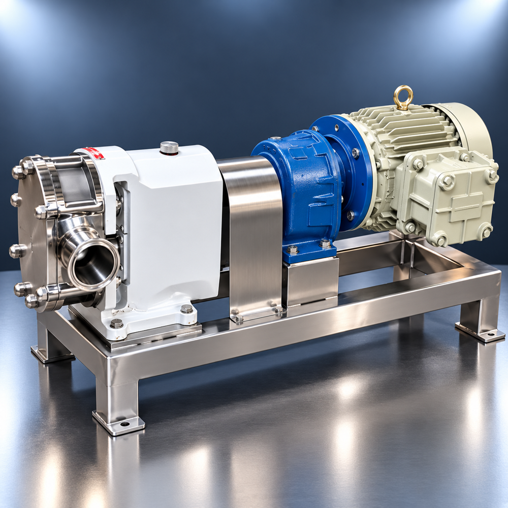 Rotary Lobe Pump - Application: Sewage