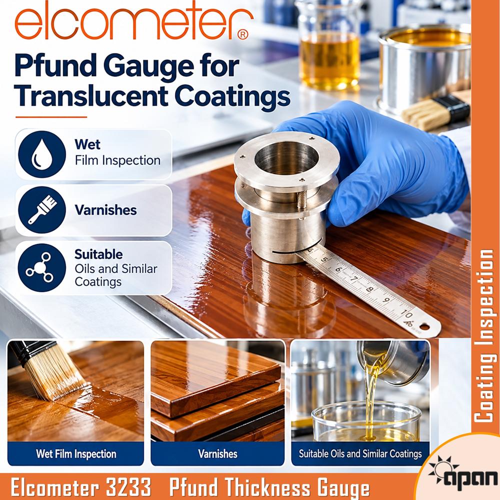 Eelcometer 3233 Pfund Thickness Gauge