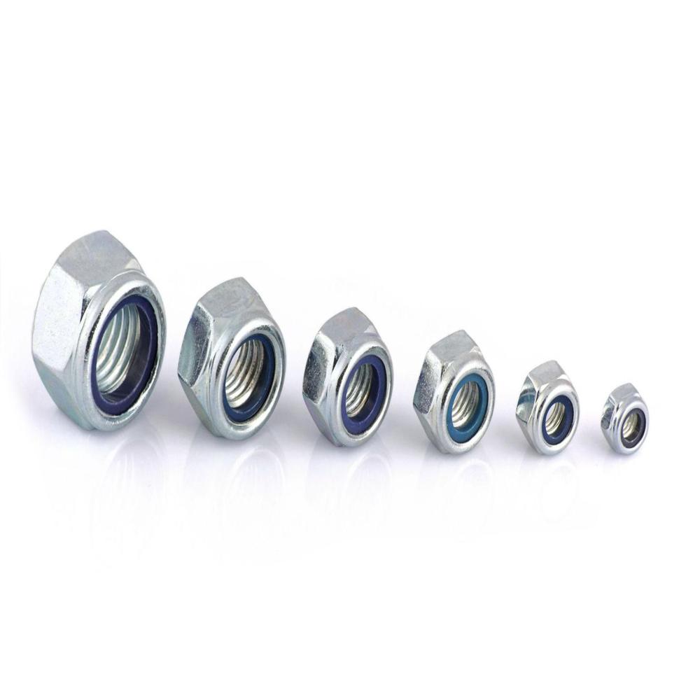 Nyloc Nut - Application: 1. Automotive Industry 2. Industrial Machinery 3. Automobile Assembly 4. Construction Equipment 5. Electrical Equipment 6. Agricultural Machinery 7. Engineering Equipment 8. Industrial Fabrication 9. Mechanical Assemblies 10. Automobile Components 11. Manufacturing Equipment 12. Conveyor Systems 13. Pumps And Motors 14. Heavy Machinery 15. Railway Equipment 16. Hvac Equipment 17. Furniture Assembly 18. Machine Tools 19. Industrial Fastening Applications 20. General Engineering Applications