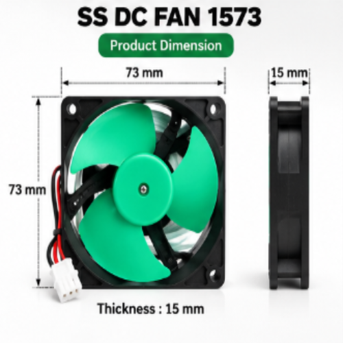 SS DC FAN 1573