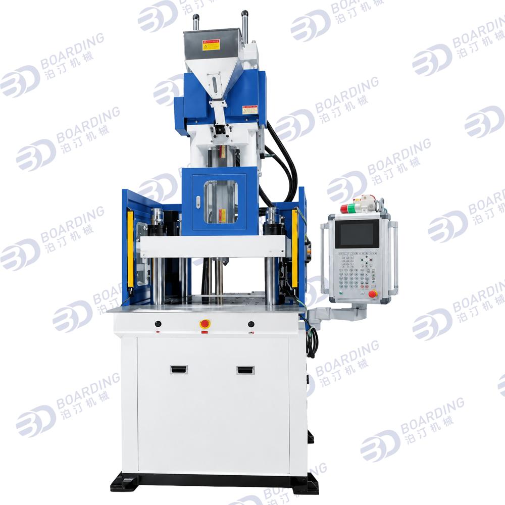Vertical Injection Molding Machine with Single Slide Plate