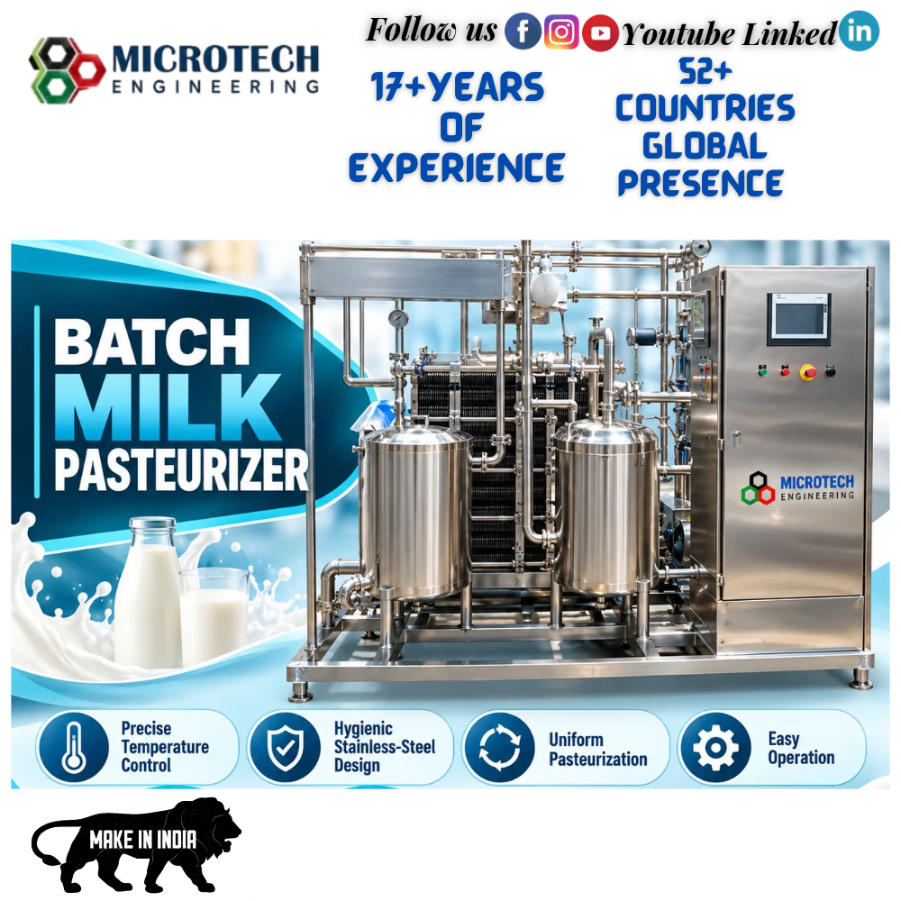 Batch Milk Pasteurizer