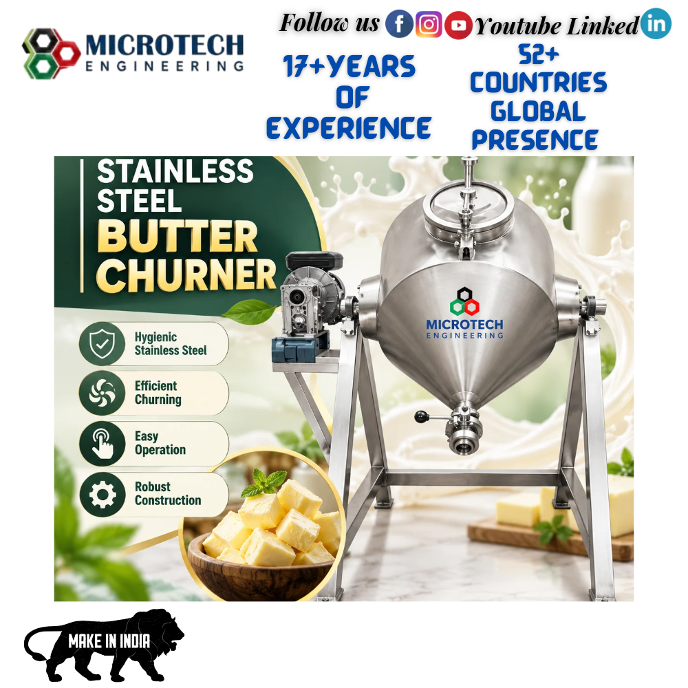 Stainless Steel Butter Churner