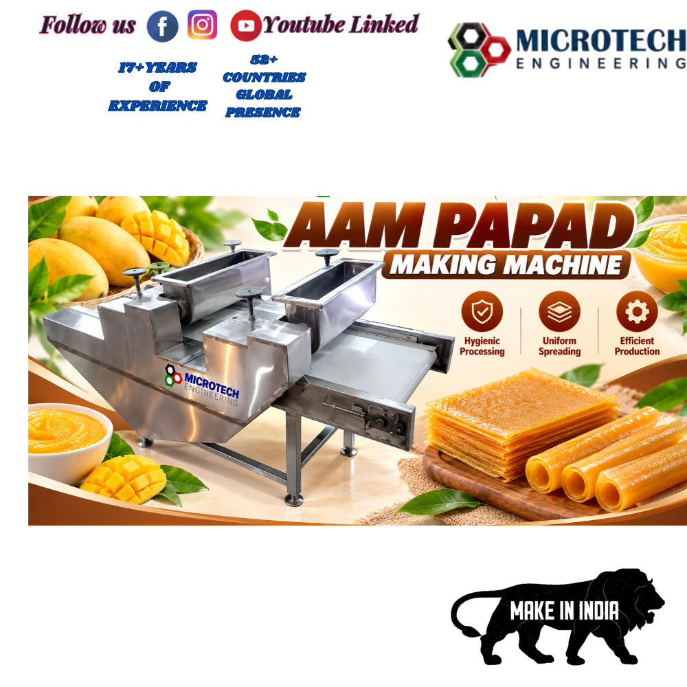 Aam Papad Making Machine