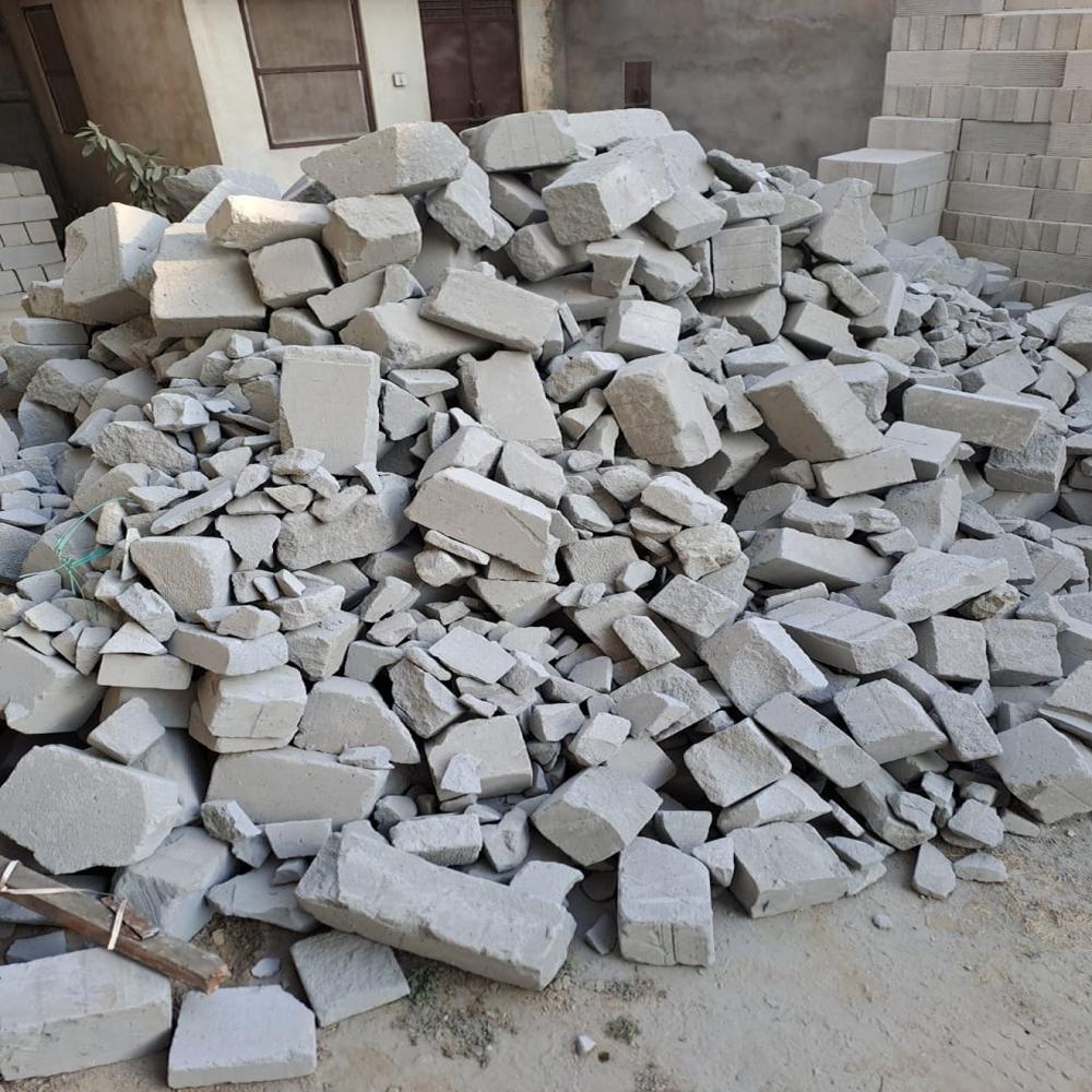 Aac Block Scrap - Cavity: Solid