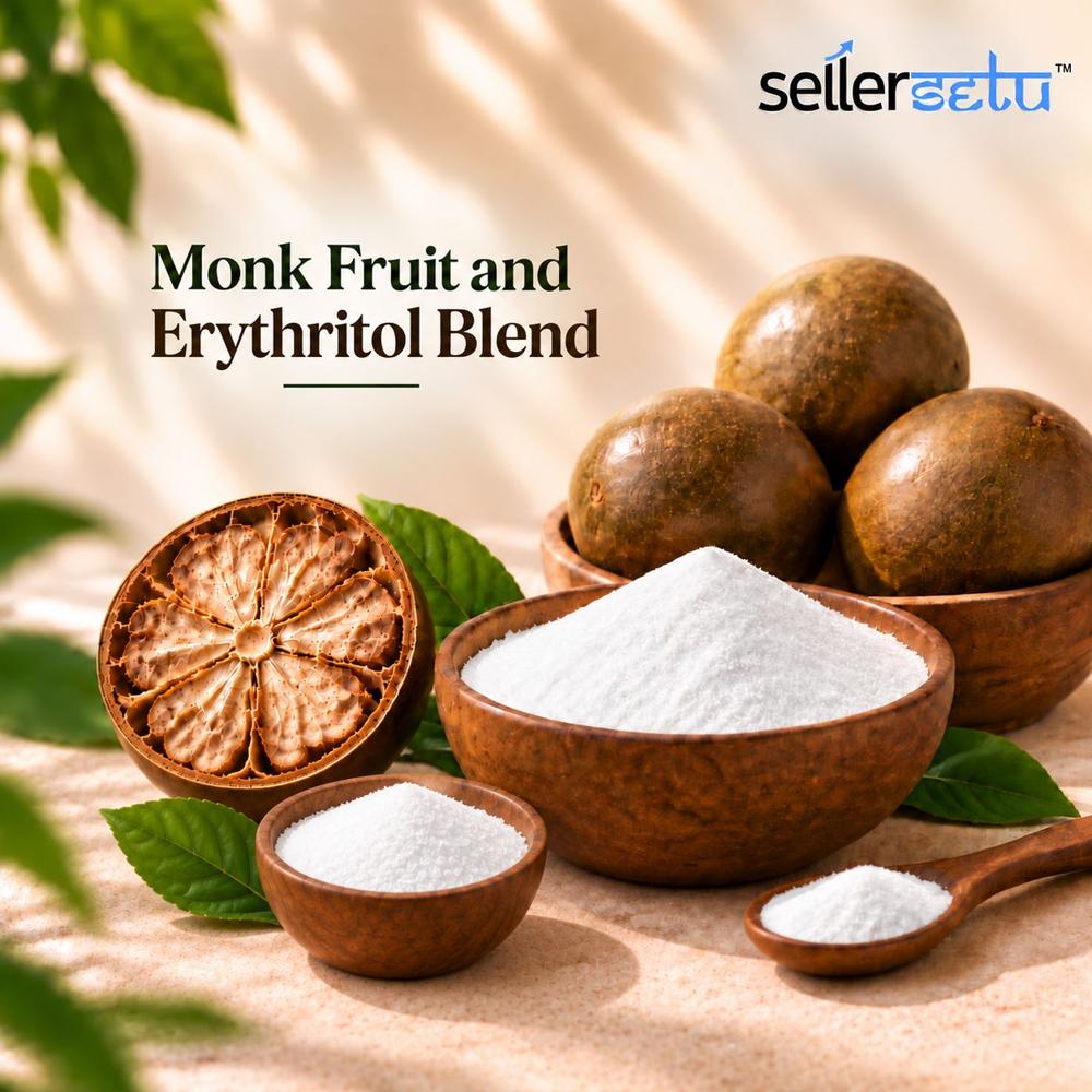 Monk Fruit And Erythritol Blend - Color: White