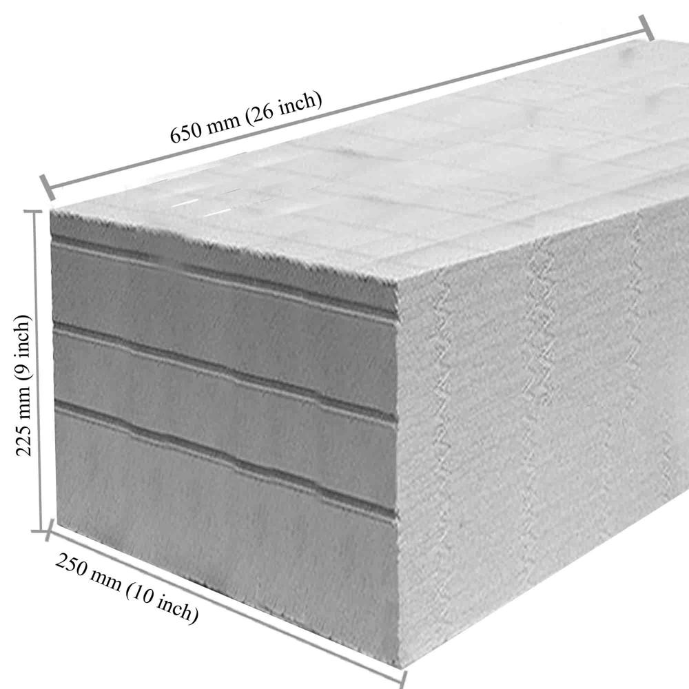 Lightweight Aac Block - Cavity: Solid