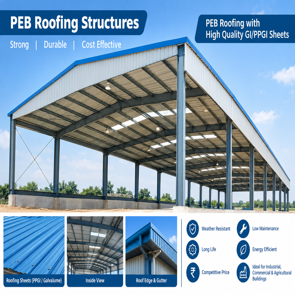 PEB Roofing Structures