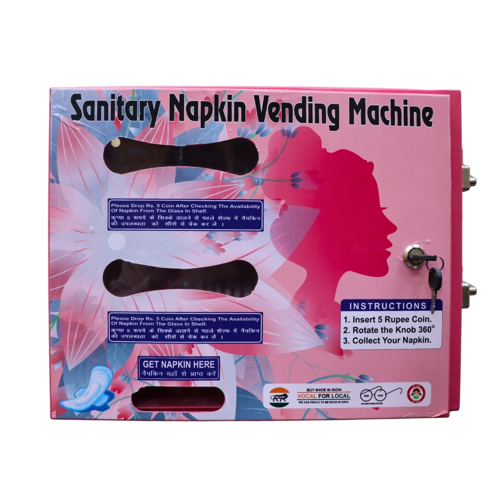 manual sanitry napkin vending machine