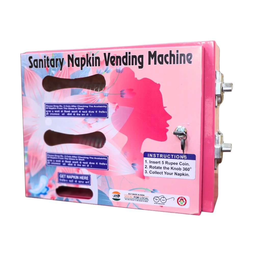 manual sanitry napkin vending machine