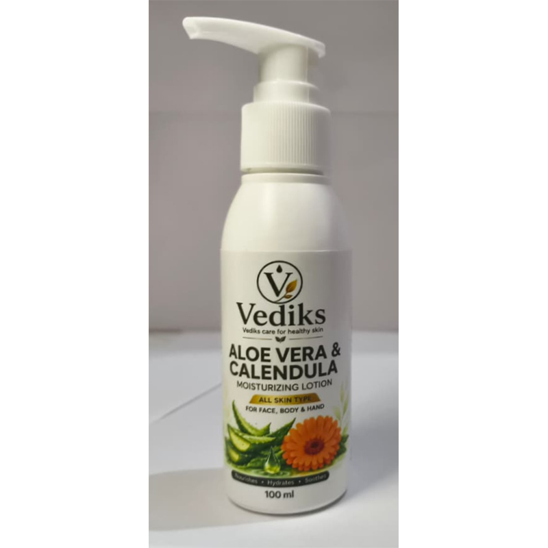 Aloe Vera and Calendula Lotion