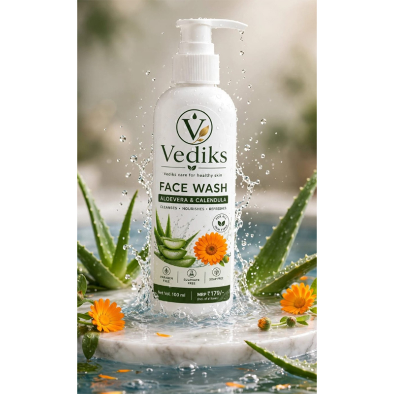 ALOE VERA & CALENDULA FACE WASH