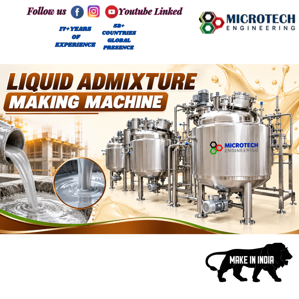 Liquid Admixture Making Machine