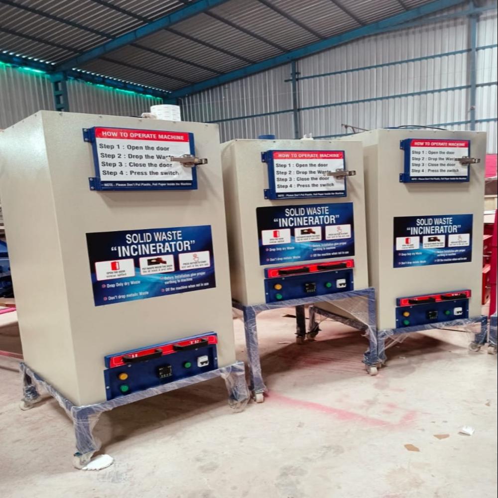 Automatic Solid Waste Incinerator - Capacity: 2kg Kg