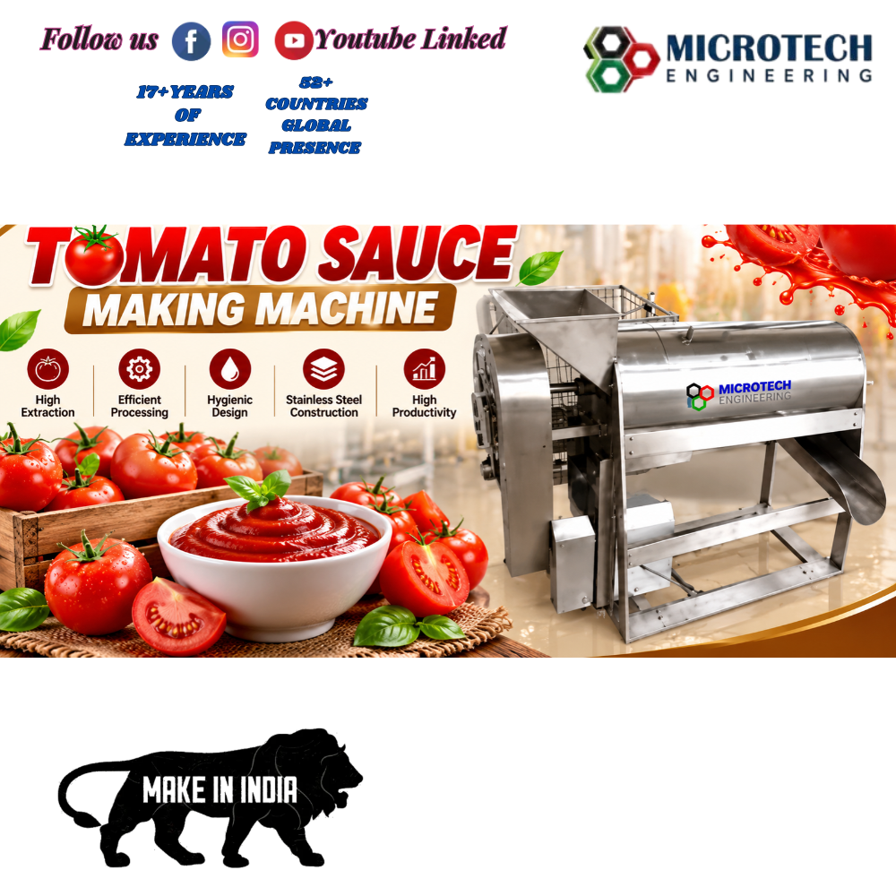 Tomato Sauce Making Machines