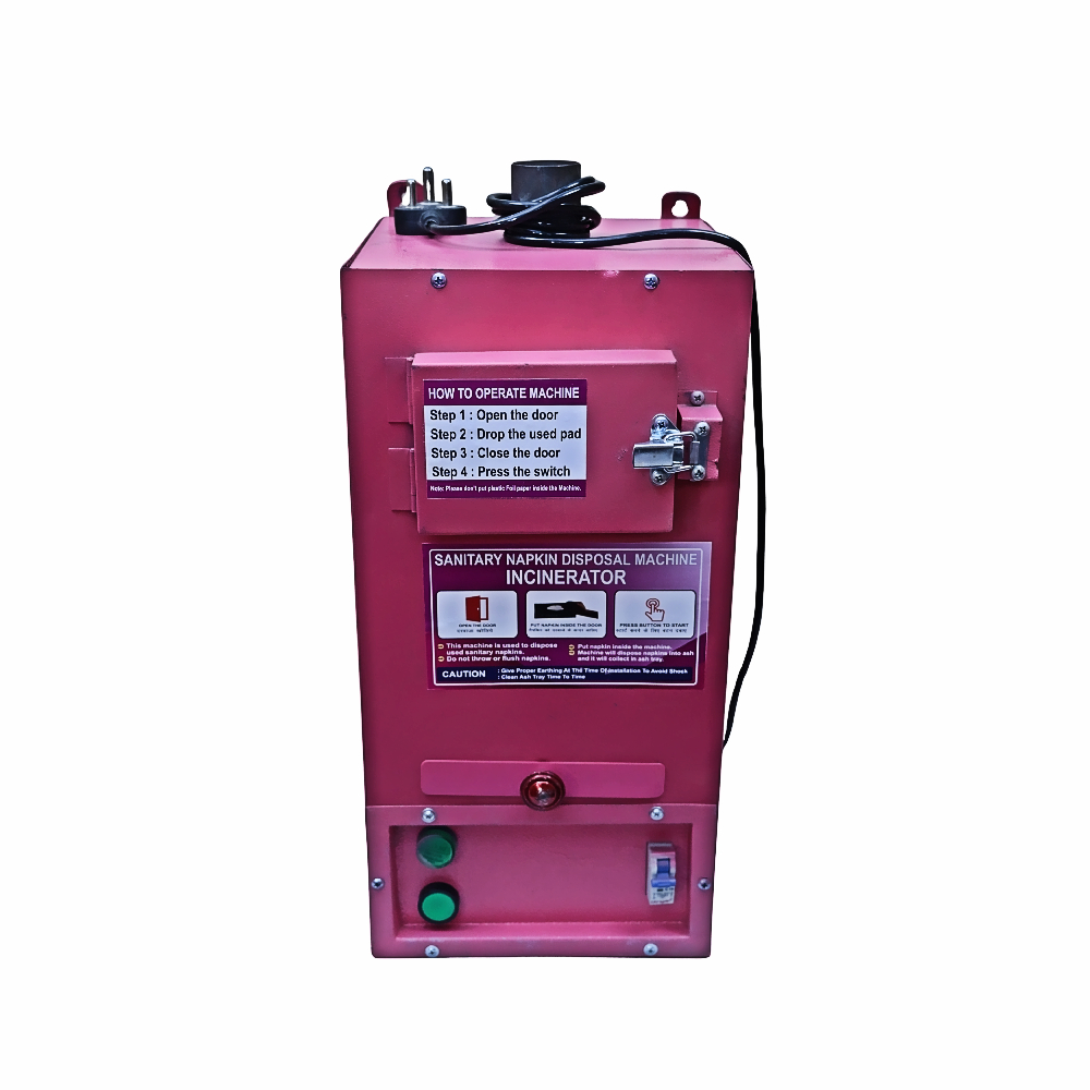 Sanitary Napkin Incinerator Machine