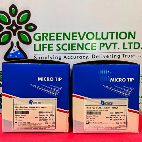 Micro Tips Tarson - Application: Used With Micropipettes For Precise Liquid Handling