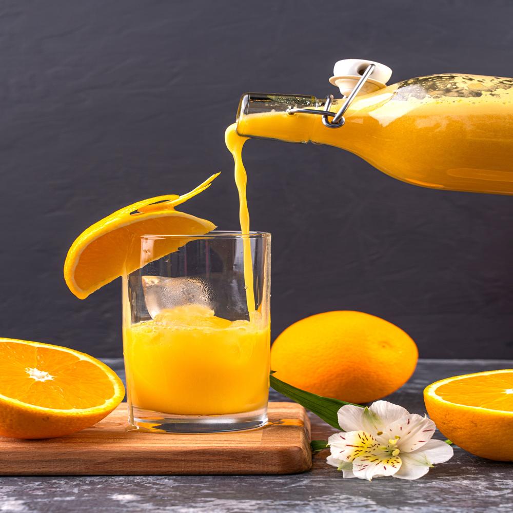 Instant Orange Drink Powder