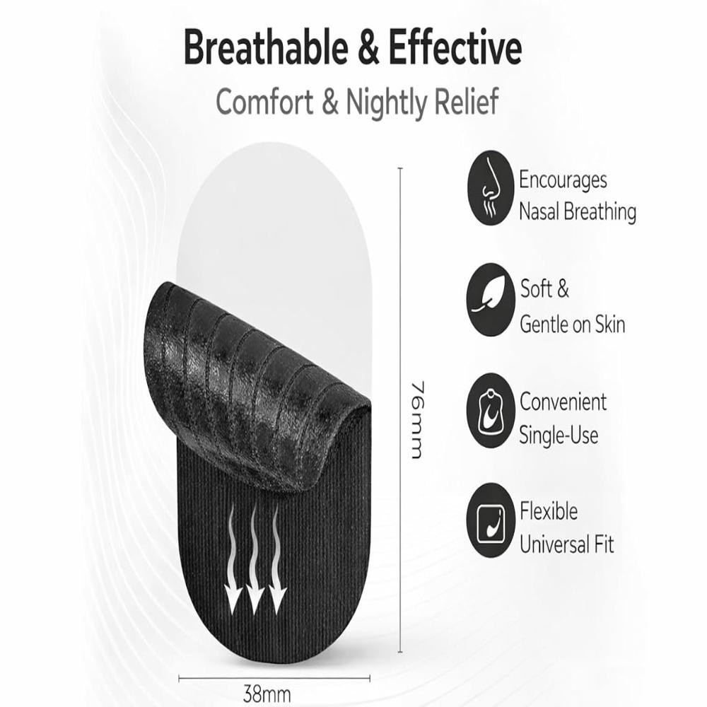 Premium Tape Mouth Breathing Strips
