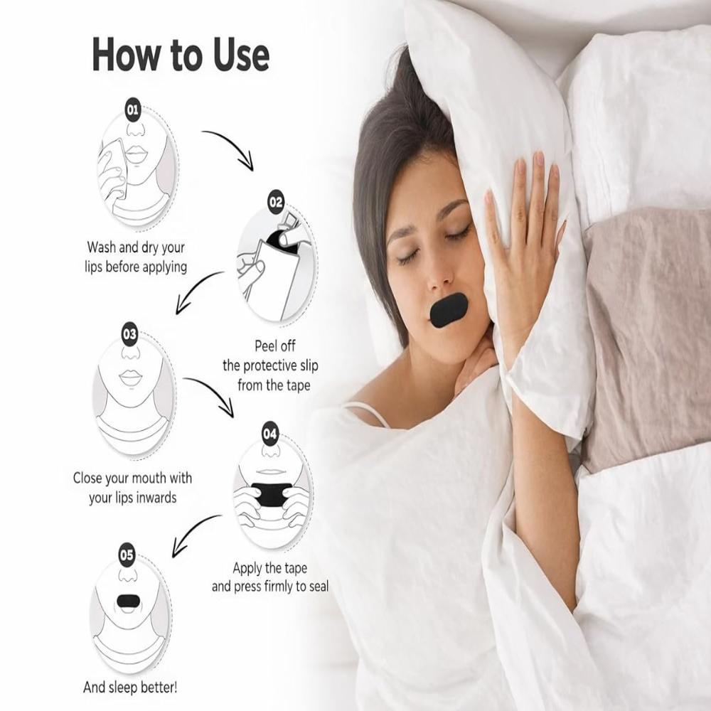 Premium Tape Mouth Breathing Strips