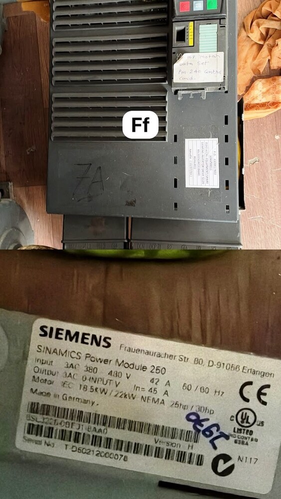 Siemens SINAMICS G120 Power Module PM250
