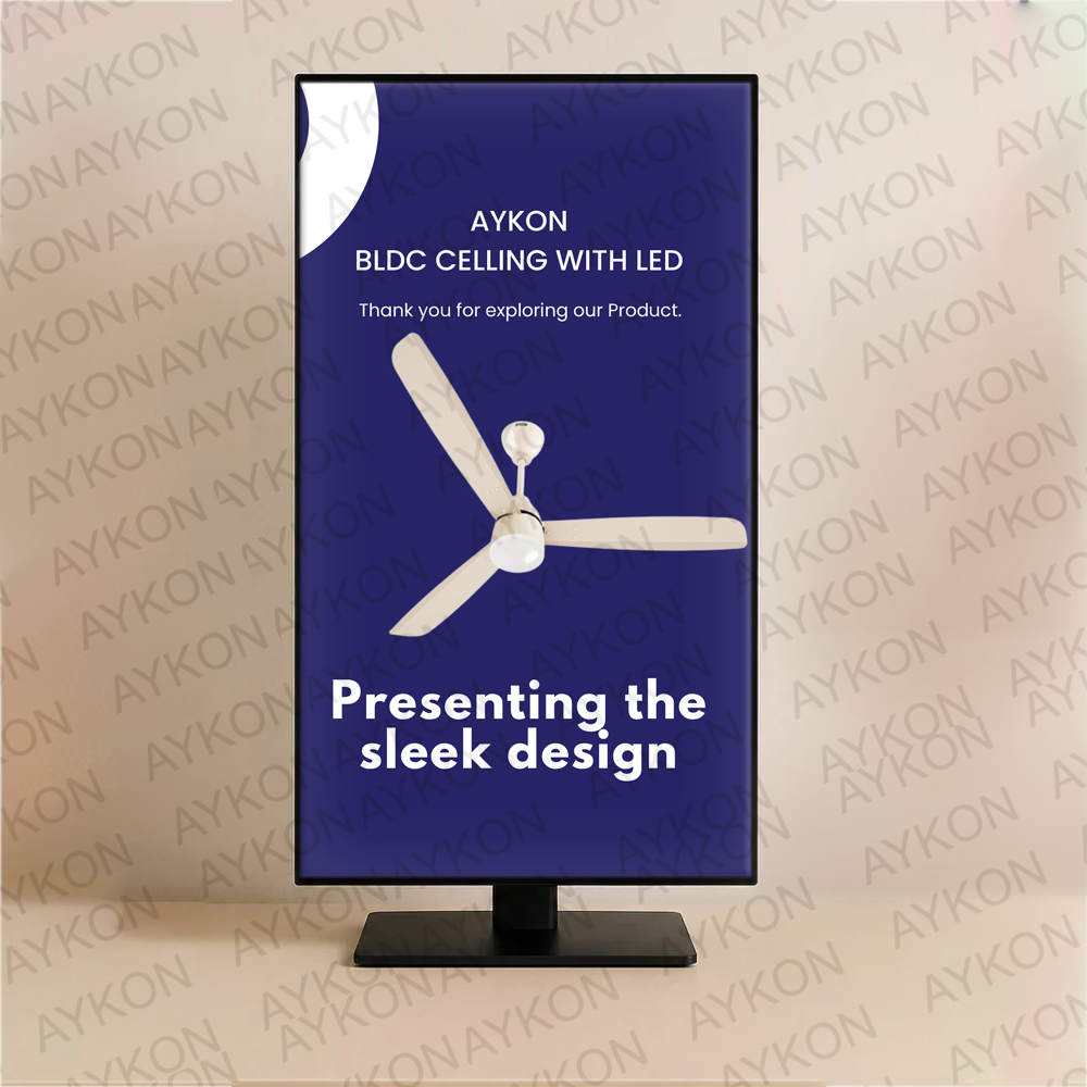 32 inch Vertical base standy  Display