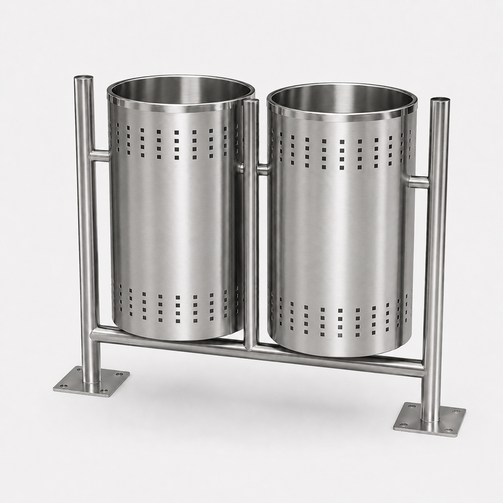 Stainless Steel Dustbin
