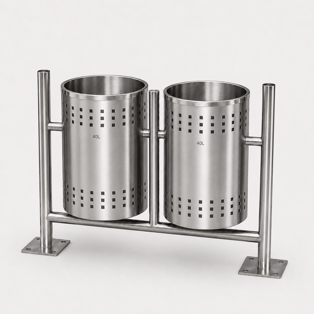 Stainless Steel Dustbin
