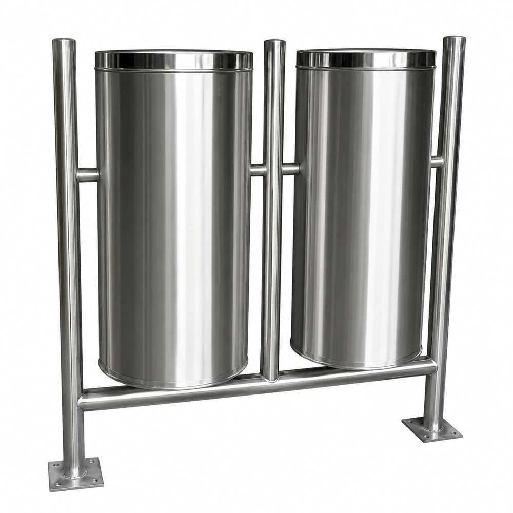 Stainless Steel Dustbin