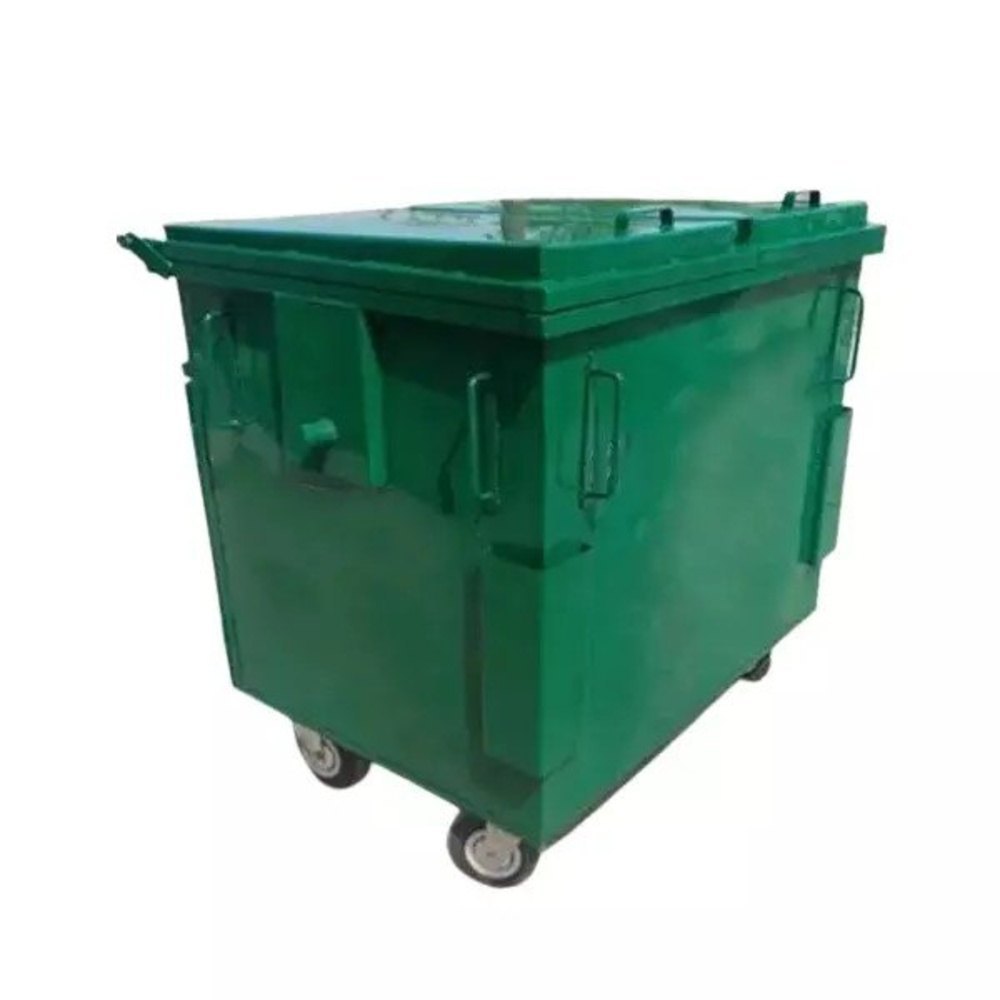 Mild Steel 1100 ltr ms dustbin