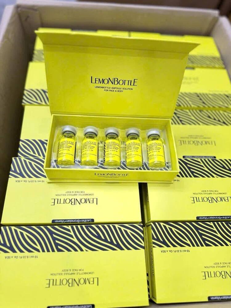 LEMON BOTTLE LIPOLYSIS AMPOULES SOLUTION FOR BODY FAT DISSOLVING