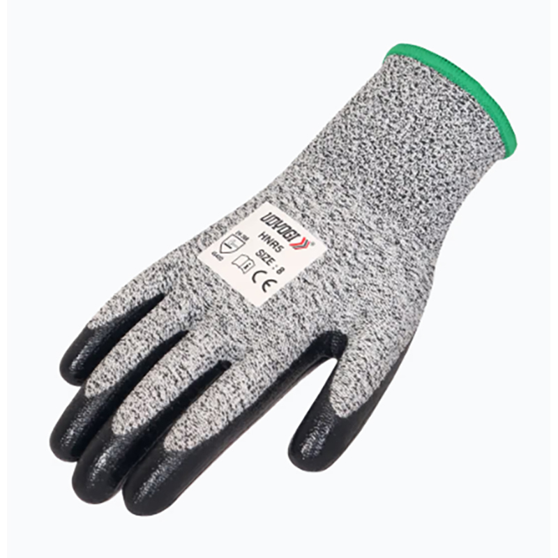HNR5 Glossy Nitrile Coated Gloves