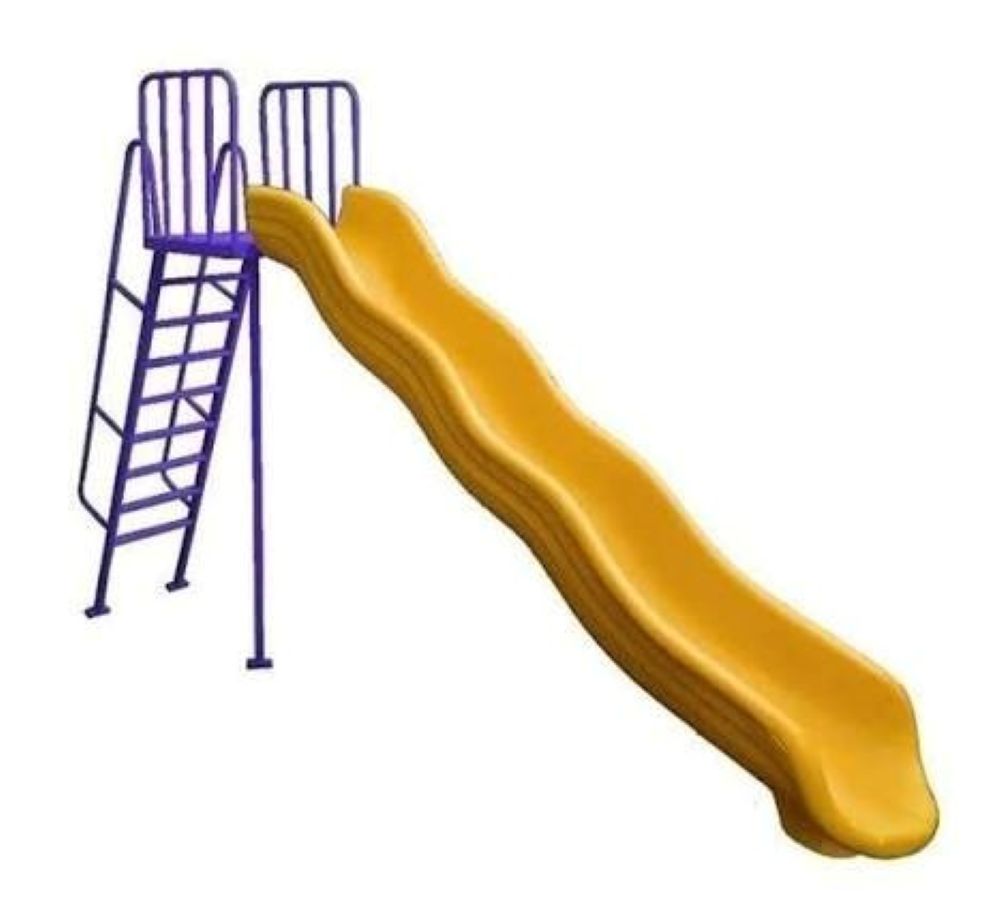 Lldpe Wave Slide - Age Group: 4-15
